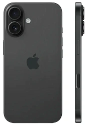 Смартфон Apple iPhone 16 128 GB, Dual: nano SIM, Black