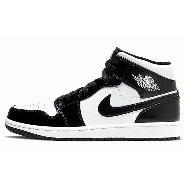 Мужские кроссовки Air Jordan 1 Mid Carbon Fiber All-Star 2021 Black/White