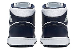 Мужские кроссовки Air Jordan 1 Mid Obsidian White/Black