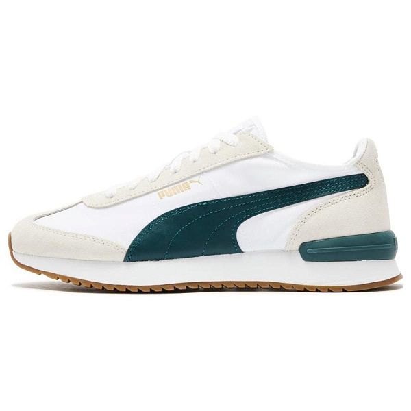 Кроссовки Puma R78 White/Beige/Green