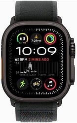 Умные часы Apple Watch Ultra 2 (2024) 49мм, GPS+Cellular, Black Titanium Case, Black Trail Loop