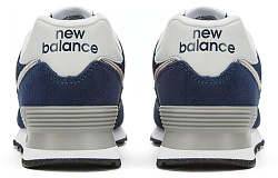 Кроссовки New Balance 574 Low Logo-patch Suede