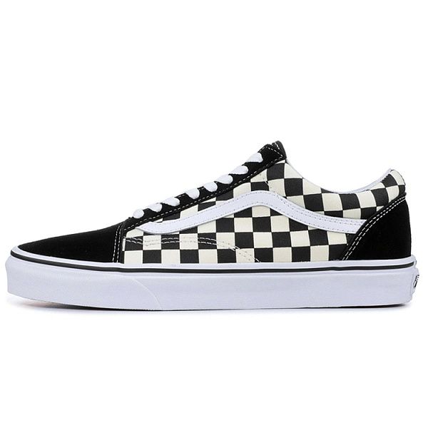Кеды Vans Old Skool Primary Check Black/White