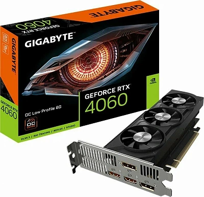 Видеокарта Gigabyte GeForce RTX 4060 Low Profile OC 8GB