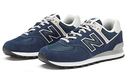 Кроссовки New Balance 574 Low Logo-patch Suede